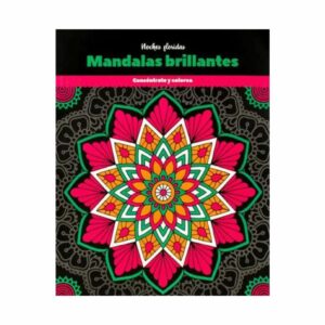 Libro Mandalas Brillantes Noches Floridas ADVANCED MARKETING 28 Páginas
