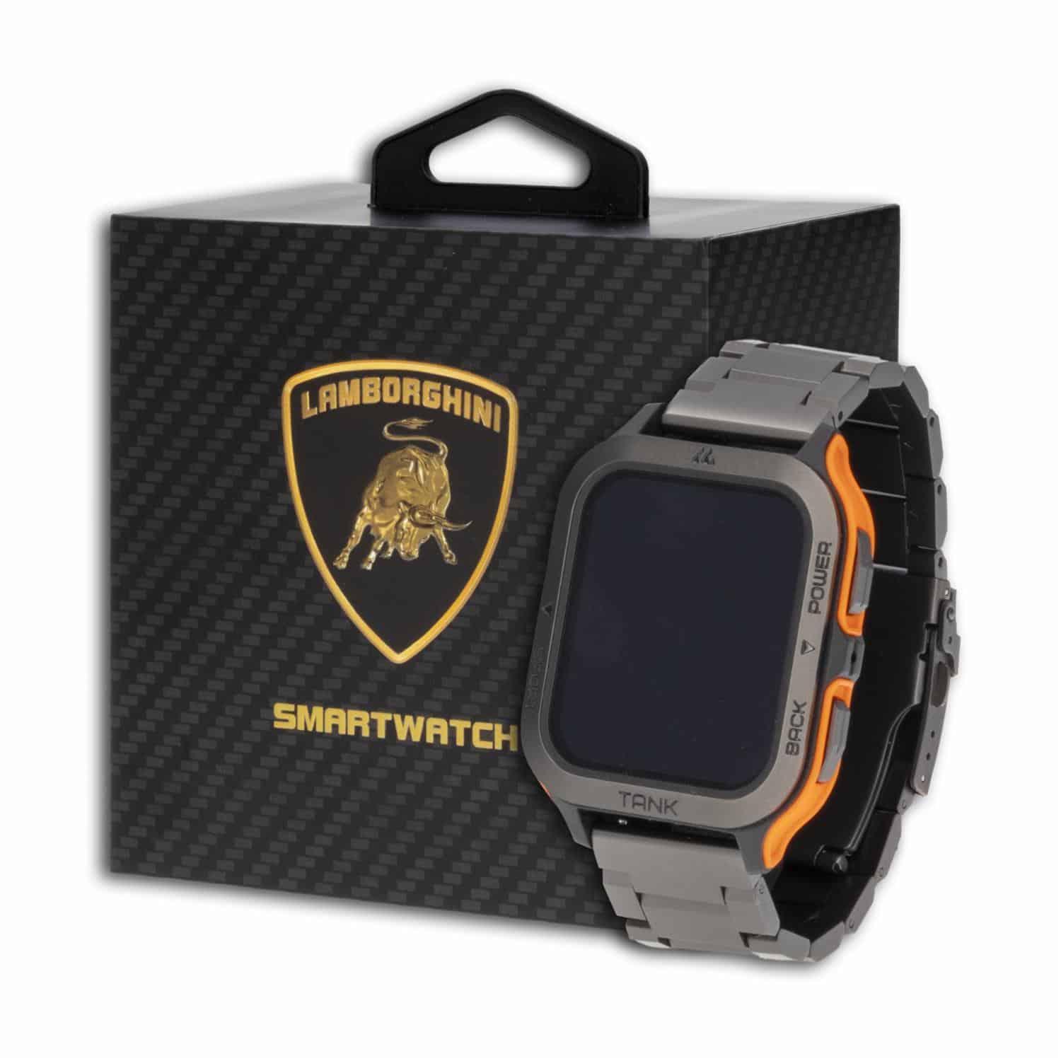 Smartwatch Aventador LB-SW Q4 Nero LAMBORGHINI Pantalla 1,85" - Imagen 3