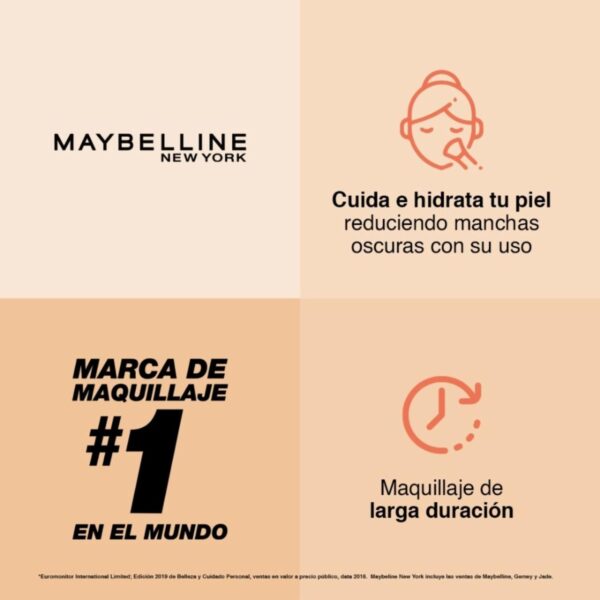 Base De Maquillaje Líquida Fit Me Fresh Tint Con Vitamina C Fps 50 Tono 02 As MAYBELLINE NEW YORK - Imagen 6