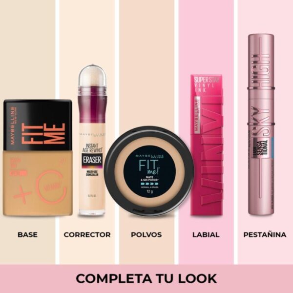 Base De Maquillaje Líquida Fit Me Fresh Tint Con Vitamina C Fps 50 Tono 07 As MAYBELLINE L´ORÉAL - Imagen 8