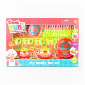Set De Té HAPPY LINE Incluye 27 Piezas