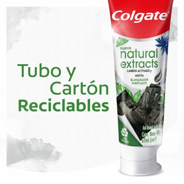 Crema Dental Extractos Naturales Purificante COLGATE 90 G - Imagen 3