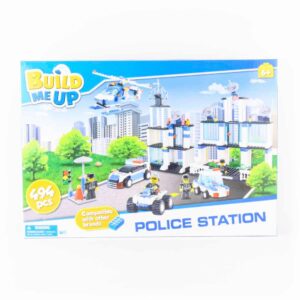 Bloques Estación De Policía HAPPY LINE 494 Piezas