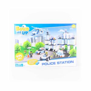 Bloques De Armar Estación De Policía BUILD ME UP 494 Piezas