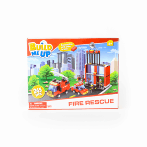 Bloques De Armar Estación De Bomberos BUILD ME UP 245 Piezas
