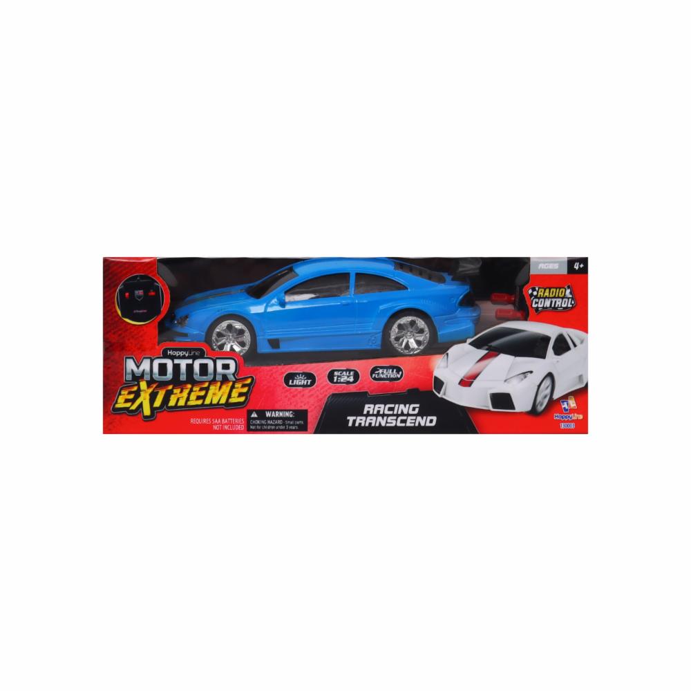 Vehículo R/c 1:24 Racing Transcend MOTOR EXTREME Usa Pilas AA x 5 - Imagen 2