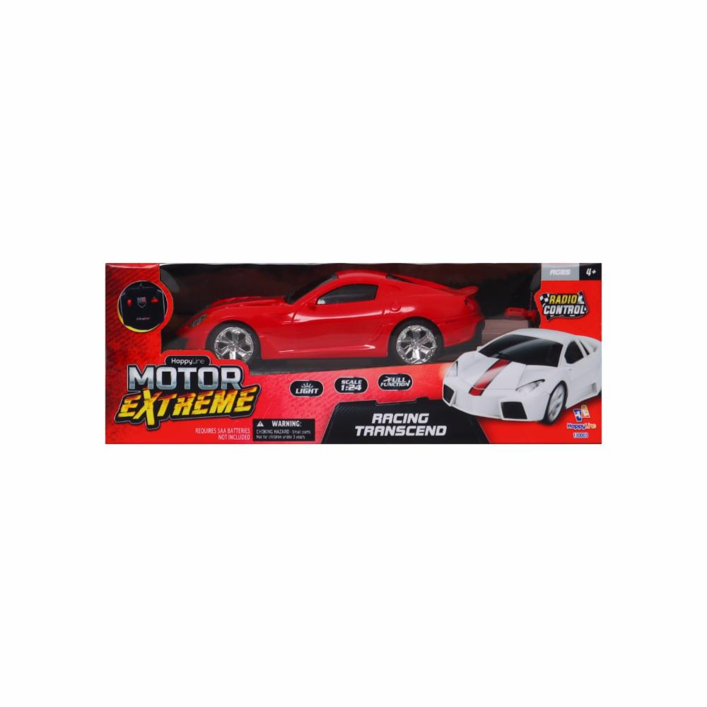 Vehículo R/c 1:24 Racing Transcend MOTOR EXTREME Usa Pilas AA x 5 - Imagen 3