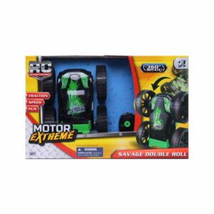 Vehículo R/c Savage Double Roll MOTOR EXTREME Usa Pilas AA x 6