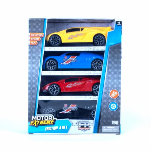Carros A Fricción HAPPY LINE 4 En 1