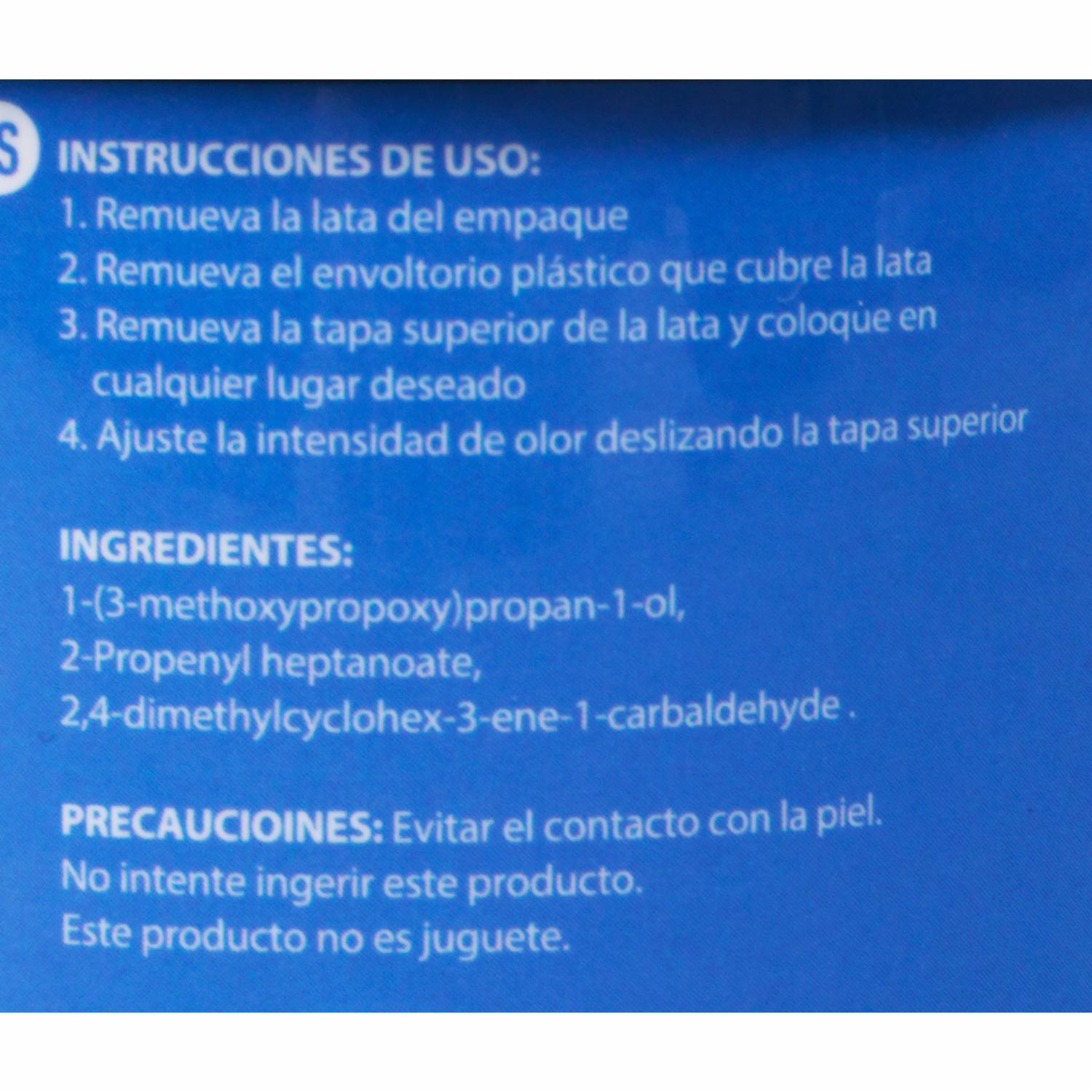 Ambiental Para Auto En Lata Fragancia Menta MENTOS 85 G - Imagen 2