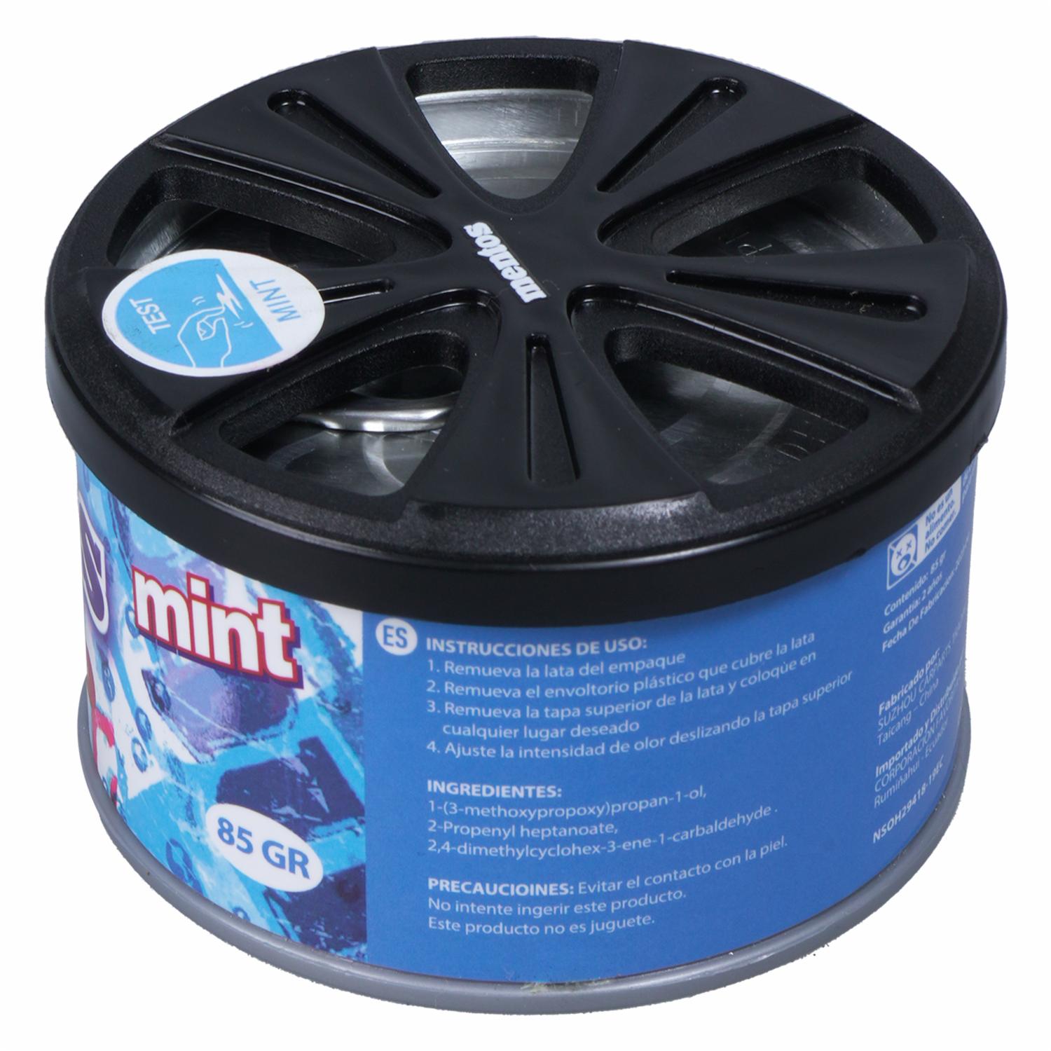 Ambiental Para Auto En Lata Fragancia Menta MENTOS 85 G - Imagen 3