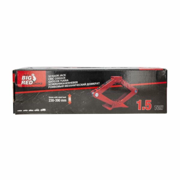 Gata Hidráulica Tipo Tijera Para Vehículo RED 1.5 Toneladas - Imagen 4