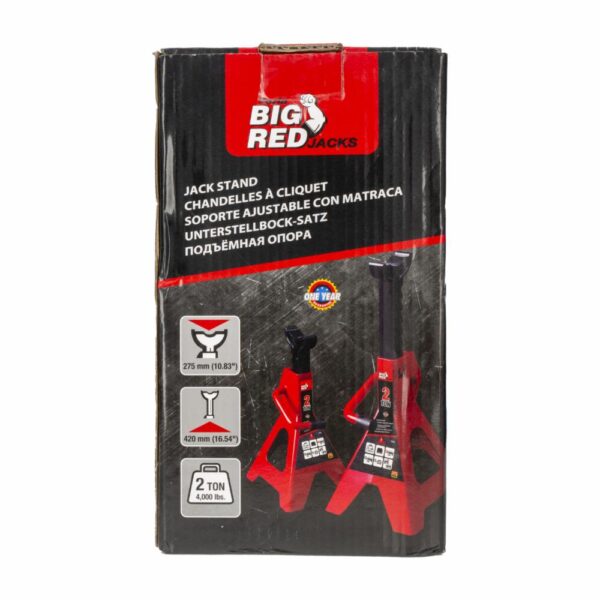 Soporte Elevador De Auto RED Unidad - Imagen 3