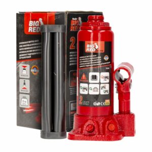 Gata Hidráulica Tipo Botella Para Vehículo BIG RED 2 Toneladas