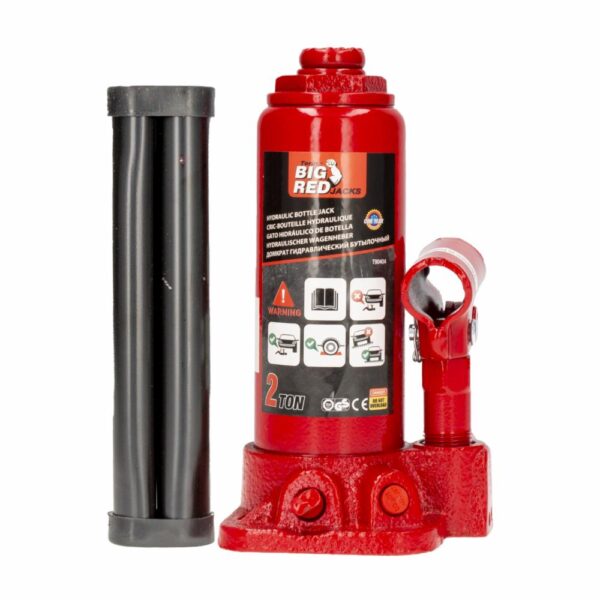 Gata Hidráulica Tipo Botella Para Vehículo BIG RED 2 Toneladas - Imagen 5