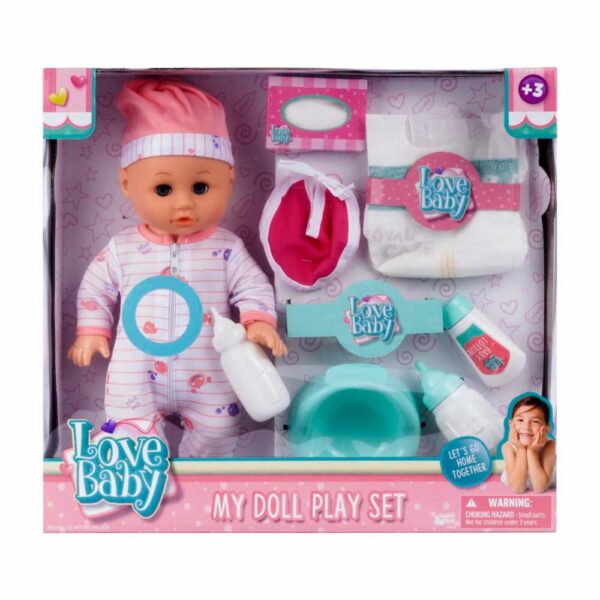 Set De Juego Bebé LOVE BABY Incluye Accesorios