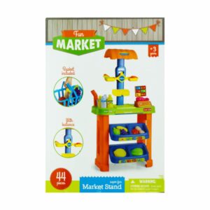 Supermercado Con Balanza Y Canasta HAPPY LINE Incluye 44 Accesorios