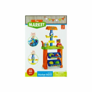 Supermercado Con Balanza Y Canasta HAPPY LINE Incluye 44 Accesorios