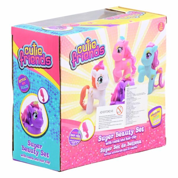 Juego De Peinado Pony CUTIE FRIENDS Modelos Surtidos - Imagen 3