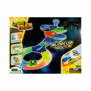 Pista Flexible LIGHT TRAX Incluye 59 Piezas