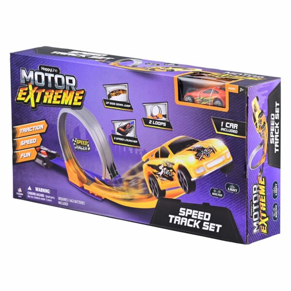 Pista De Carros HAPPY LINE Con Lanzador - Imagen 2