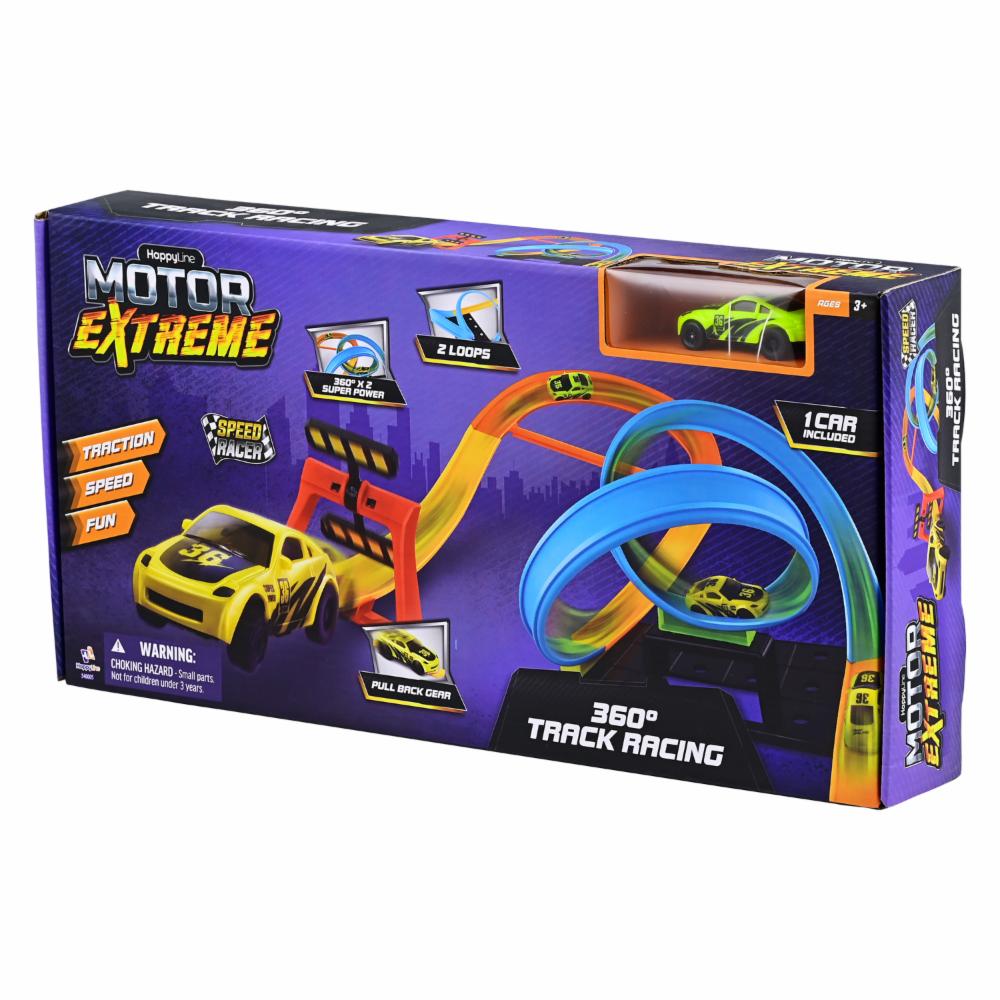 Pista Rail MOTOR EXTREME Con Vueltas - Imagen 2