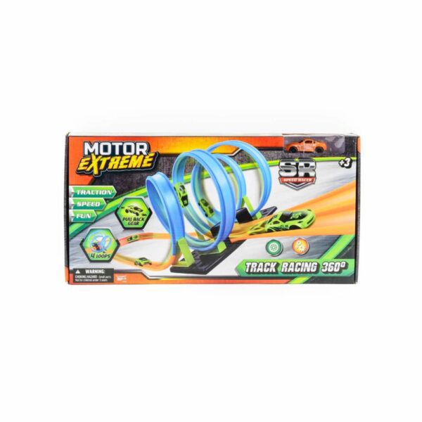 Pista Rail MOTOR EXTREME Con Lanzador