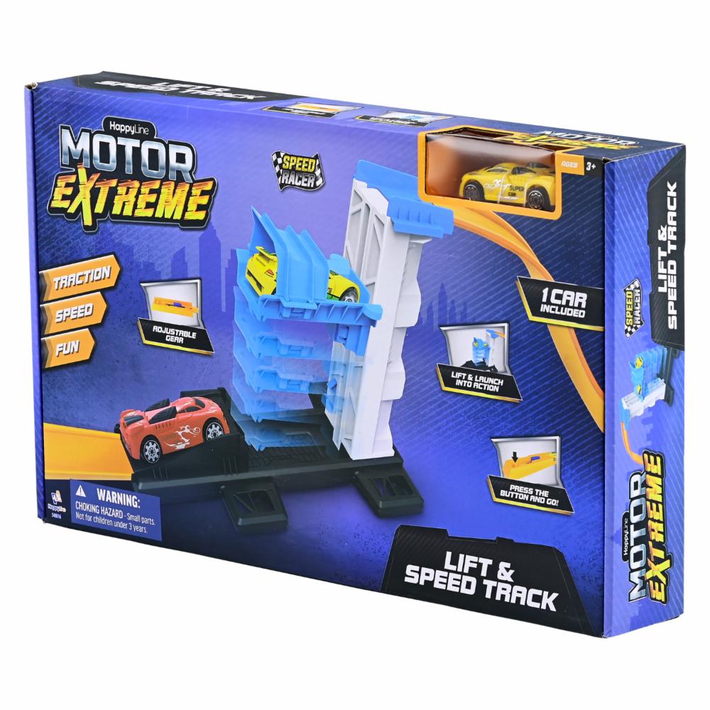 Pista Con Lanzador MOTOR EXTREME Incluye 1 Carro - Imagen 2