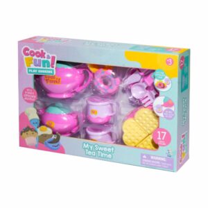 Set De Té Cook Fun HAPPY LINE Incluye 17 Piezas