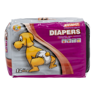 Pañal Para Mascota Básico HUSHPET X 12 Uds