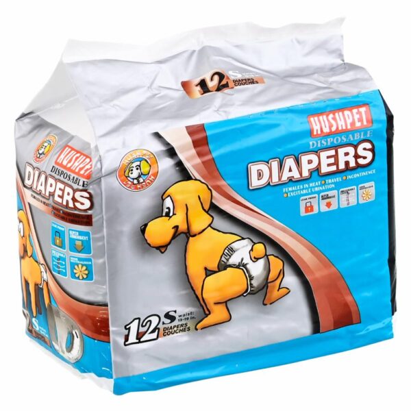 Pañal De Mascotas Básico HUSH PET X 12 Uds