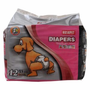 Pañal De Mascotas Básico HUSHPET X 12 Uds