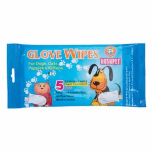 Guantes Húmedos Para Mascotas HUSH PET X5 Uds