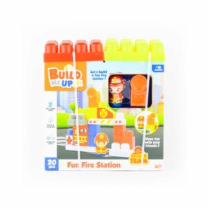 Bloques Bombero BUILD ME UP MAXI Incluye 20 Piezas