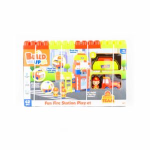 Bloques Bombero BUILD ME UP MAXI Incluye 42 Piezas