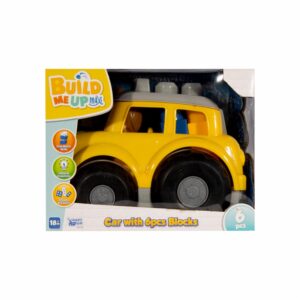 Bloques De Armar Carrito BUILD ME UP MAXI 6 Piezas