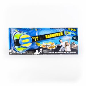 Guitarra Musical HAPPY LINE Incluye Microfono Y Luz
