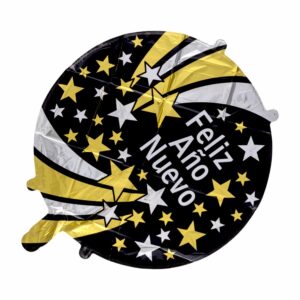 Globo De Aluminio Año Nuevo IMPORTADORA CUMPLEAÑOS Unidad