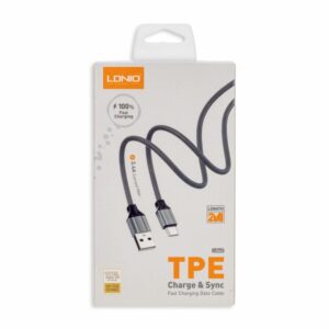 Cable De Carga Rápida USB 2.0  A USB-C LDNIO 2 M