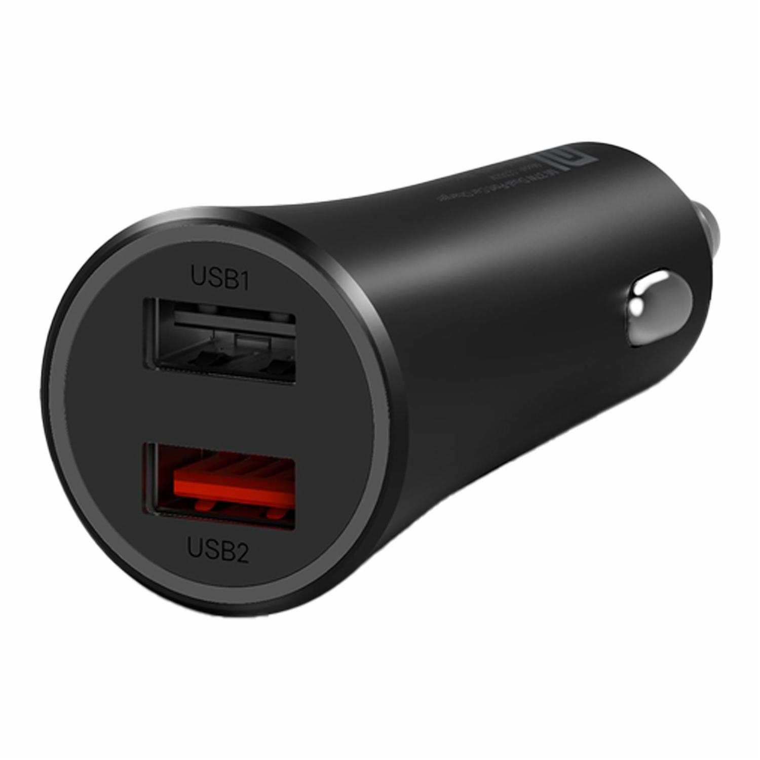 Cargador Para Auto Doble Puerto USB-A Compatible Para Varios Dispositivos XIAOMI 27 W - Imagen 3