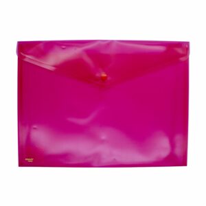 Sobre Con Broche Colores Transparentes KINARY Oficio