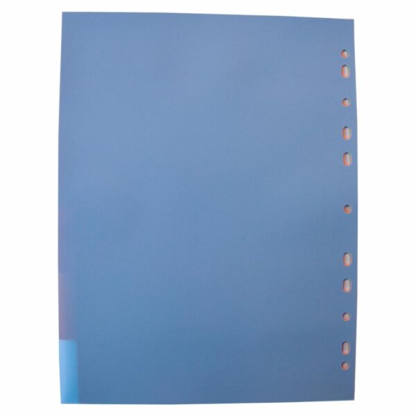 Separador De Hojas Plástico De 6 Colores KINARY A4 X 6 Uds - Imagen 2