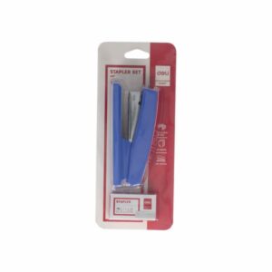 Set De Grapadoras + 25 Grapas DELI X 2 Piezas