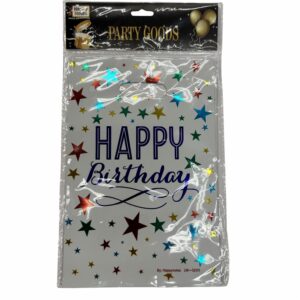 Bolsa Plástica Surtida IMPOR.CUMPLEAÑOS X 10 Uds