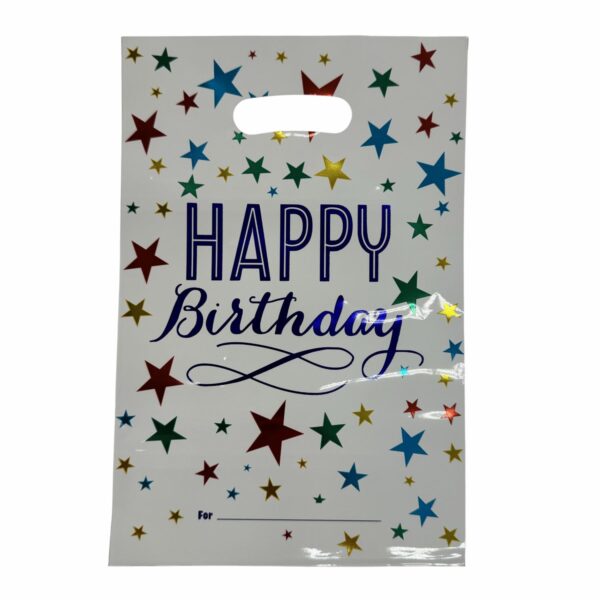 Bolsa Plástica Surtida IMPOR.CUMPLEAÑOS X 10 Uds - Imagen 2