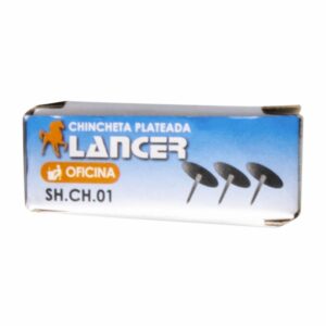 Chincheta Para Corcho Plateada LANCER 50 Uds