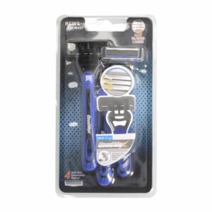 Afeitadora Desechable Caballero Max 2 Ultragrip GOODMAX X 4 Uds