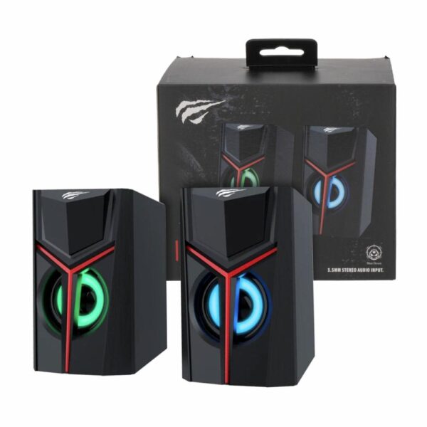 Parlante Entrada USB Negro HAVIT Con Cable