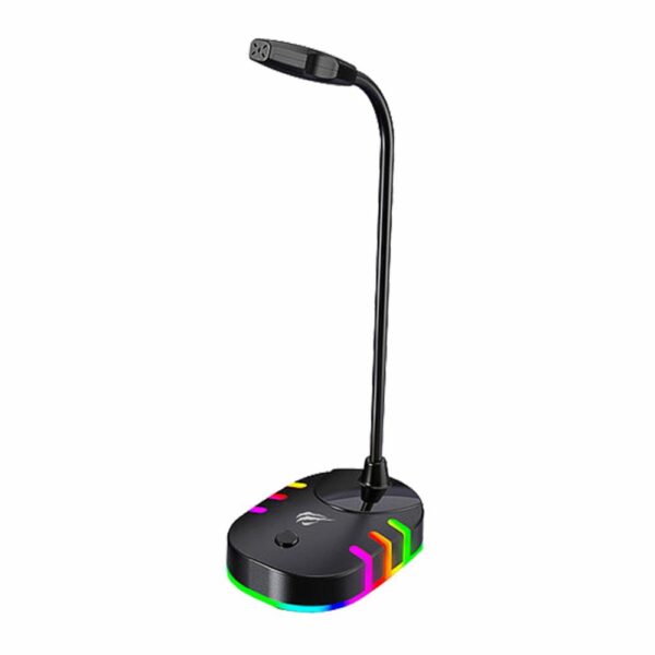 Micrófono Para Gamers Retroiluminado HAVIT Con Cable