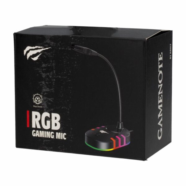 Micrófono Para Gamers Retroiluminado HAVIT Con Cable - Imagen 3